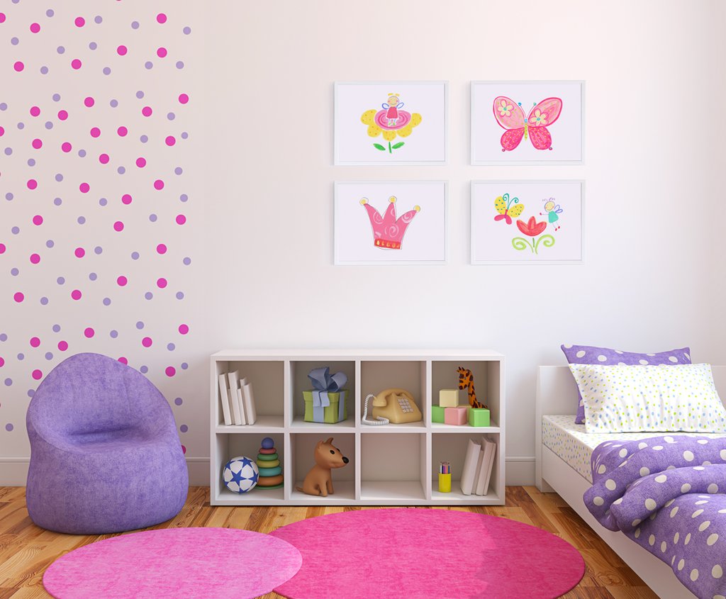 Decorate Your Child’s Room With Attractive Nursery Wall Art Designs