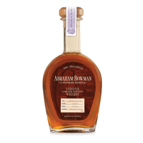 Abraham Bowman Virginia Limited Edition Whiskey