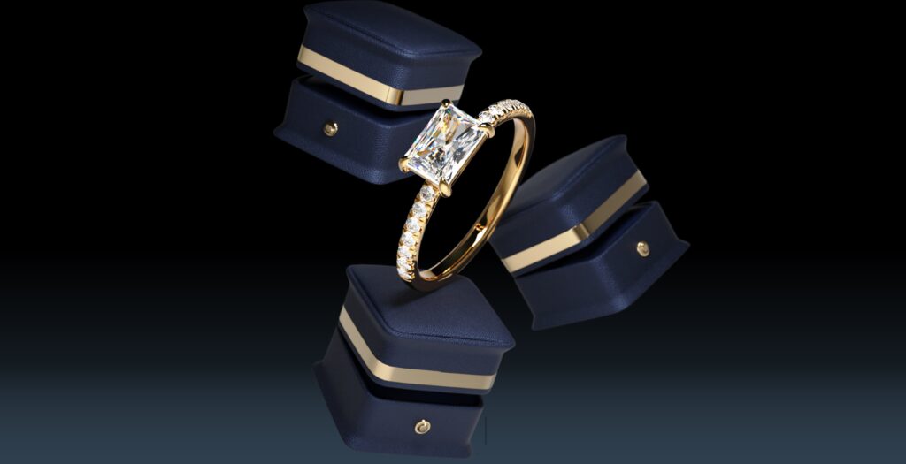 lab grown engagement rings